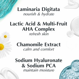 Repechage Hydro-Complex PFS Hydrating Face Cream for Normal to Dry Skin – Non-Comedogenic Moisturizer with Seaweed Extract, Niacinamide & AHAs – Supports Skin Elasticity, Smooths Fine Lines, 1.5 fl oz