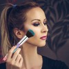 Makeup Brushes Set Crystal Handle - 10pcs Colorful Diamond Cosmetic