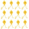 Plant Yoyo Hanger with Double Clip Hooks Pack of 12,