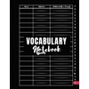 Vocabulary Notebook: Large Simple 3 Columns Vocabulary Journal with A-Z