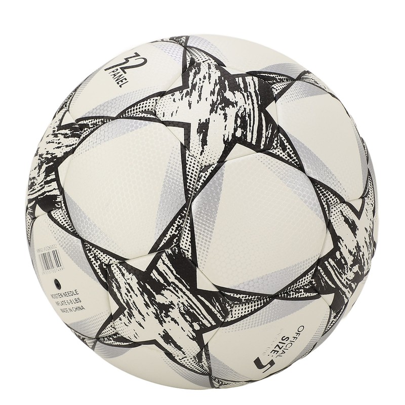 Soccer Ball Size 5 High Elasticity Kick Resistant PU Leather