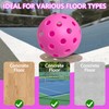 6 - Pack Pickleball Balls, 40 Holes Outdoor Pickleballs, High