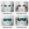 Elitzia LED Light Beauty Mask, Red, Blue, Orange, 3 Colors,