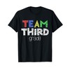 Team Third Grade Shirt 3rd Grade Boy Girl Back To
