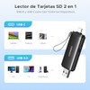UGREEN Lector de Tarjetas SD 4.0 USB-A 3.0 y USB-C