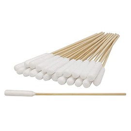 UUYYEO 100 Pcs Extra Large Cotton Swabs Large Tip Cotton Buds Long Cotton Swabs Extra Big Cotton Swabs Cotton Tip Applicators