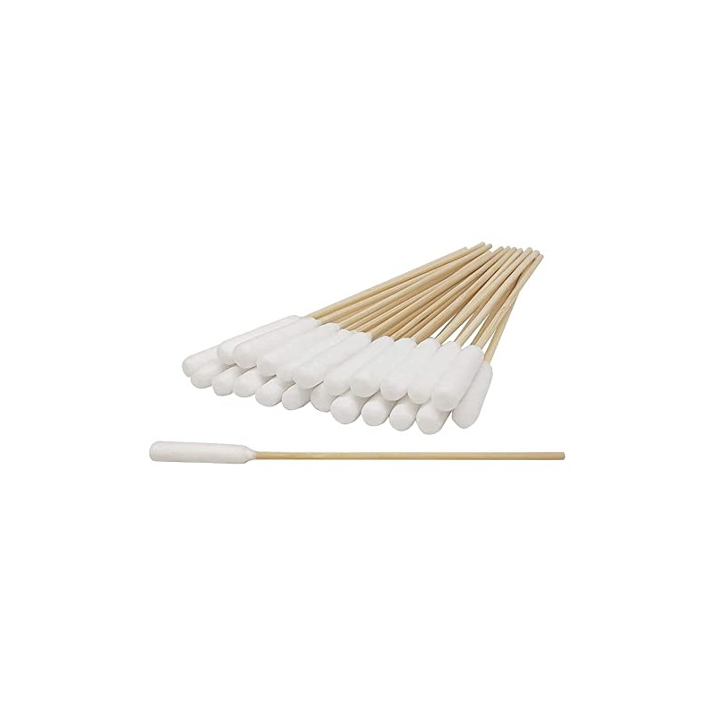 UUYYEO 100 Pcs Extra Large Cotton Swabs Large Tip Cotton