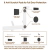 CHAUNCEY HOME Over The Door Hooks Hanger with 7" Arms
