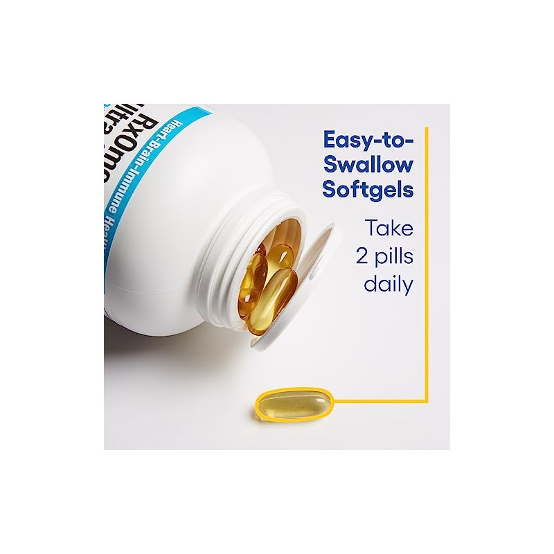 Natural Factors RxOmega3 Maximum Triple Strength 900 mg 150 Softgels