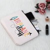 Travel is My Therapy Makeup Bag Adventure Lover Zipper Cosmetic