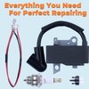 Hyceker Ignition Coil Module & Spark Plug Kit For Husqvarna