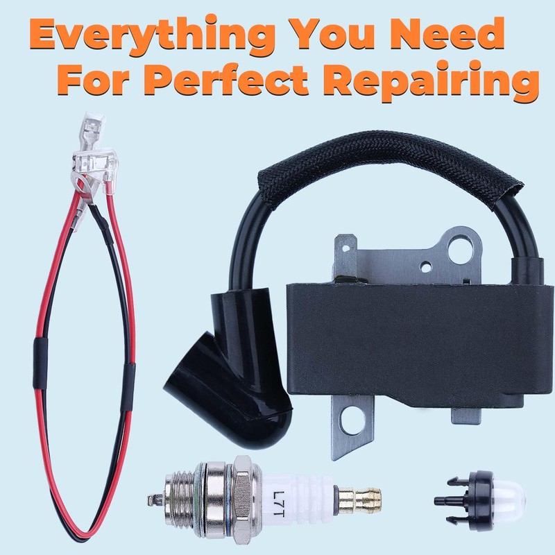Hyceker Ignition Coil Module & Spark Plug Kit For Husqvarna