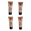 Base De Maquillaje 4 Tonos 24 Piezas