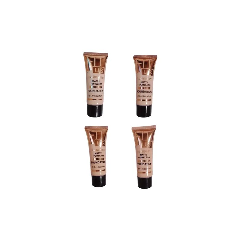 Base De Maquillaje 4 Tonos 24 Piezas