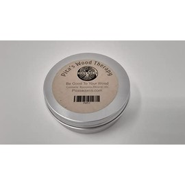 Pita's Wood Therapy All Natural Wood Seasoning Wax by Starkweather Woods - 4 Ounce Oil and Beeswax Food Safe Sealer for Cutting Board, Bowl and Housewares