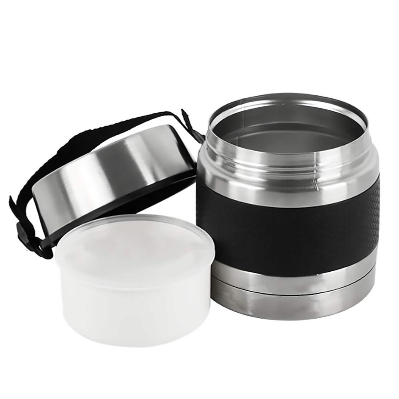 FAMILY Stainless Steel Thermos Flask Insulated Solids Liquid Container with
