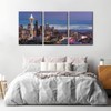 Pacimo 3 Pieces Cityscape Canvas Wall Art - Seattle Washington