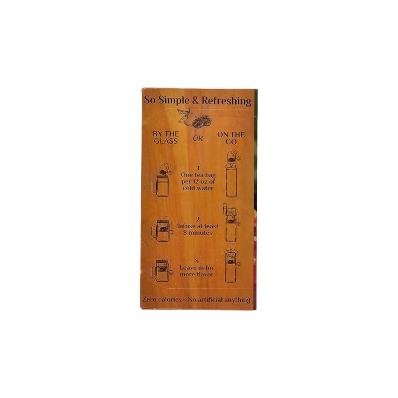 YCNO KOMBOFAN (Pack of 2) Bigelow Botanicals Blood Orange Tangerine