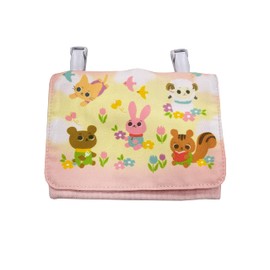 Marushin 0615001000 Pocket Pouch, Outing Pouch, Clip Pouch, Piccolino, Nature Friends, Kindergarten, School Entrance Preparation, Kindergarten, Elementary School, Girls
