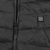Heated Vest Three Level Temperature Adjustment Waterproof Black Electric Heating