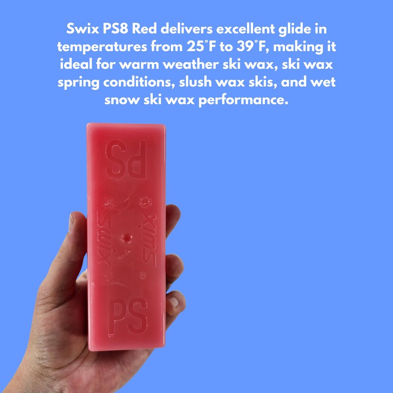 SWIX Ski Snowboard Hot Wax Solid Wax Pro Performance Speed