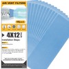 GCGOODS 15 Pcs 4" x 12" Air Vent Filters, Reusable