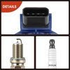 A-Premium (Blue) Set of 8 Ignition Coil Pack and Iridium