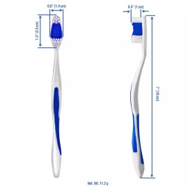 TSY TOOL 200 Toothbrushes Lot Wholesale Standard Classic Toothbrush Individually Wrapped