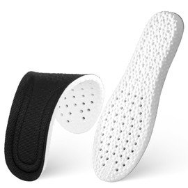 Memory Foam Thick Trainer Shoe Insoles Cushioned Clouds Barefoot in Soles for Boys Men - 𝑻𝒓𝒊𝒎𝒎𝒂𝒃𝒍𝒆 𝒕𝒐 𝑨𝒅𝒋𝒖𝒔𝒕 𝑼𝑵𝑰𝑽𝑬𝑹𝑺𝑨𝑳 Size 8-11