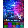 One Fire Galaxy Light Projector, 42 Colors Star Projector Galaxy