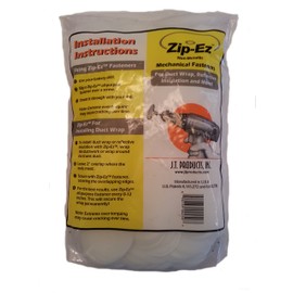 Zip-Ez All-Purpose Insulation Fasteners 250 Fast, Easy, Permanent for HVAC Duct Wrap, Reflective Insualtion Installation and More