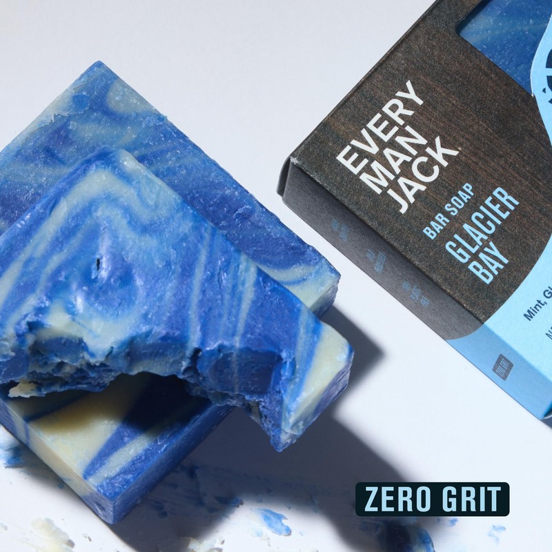 Every Man Jack Cold Processed Mens Bar Soap - Glacier