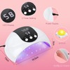 UV Nail Lamp, 54W UV Lamps for Gel Nails Nail