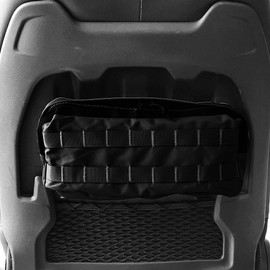 Bartact 2018+ Jeep Wrangler JL and JLU Rubicon MOLLE pouch for front seats (Black)