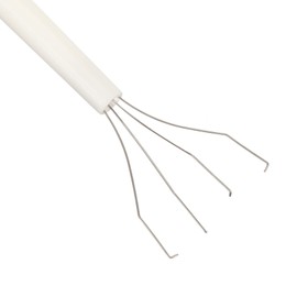 2pcs Pickle Picker for Jar, Stainless Steel and Plastic Deluxe Pickle Pincher, Pickle Fork Pickle Grabber Tool for Olives Peppers Fruits Meat Kitchen Jar Food