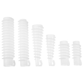 Healvian 60pcs Hair Rollers Wavy Hair Styling Lightweight Curling Tools for Home and Travel Use Compact Perming Rods for