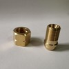 Reduction Gas Hose Connection 3/8 Inch Union Nut to 1/4