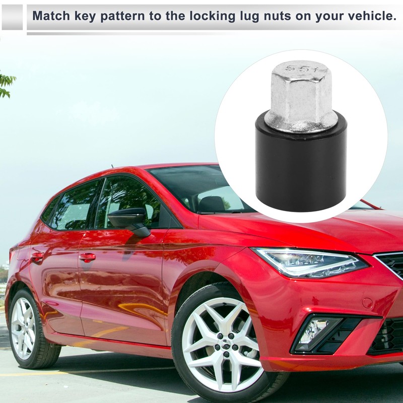 RATCHROLL Wheel Lock Lugnut for Seat #551 Anti-theft Screw Nut