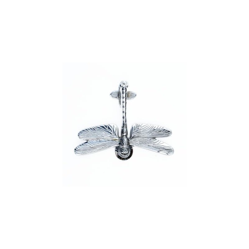 Castelion® Chrome Dragonfly Door Knocker 15.5cm x 13cm