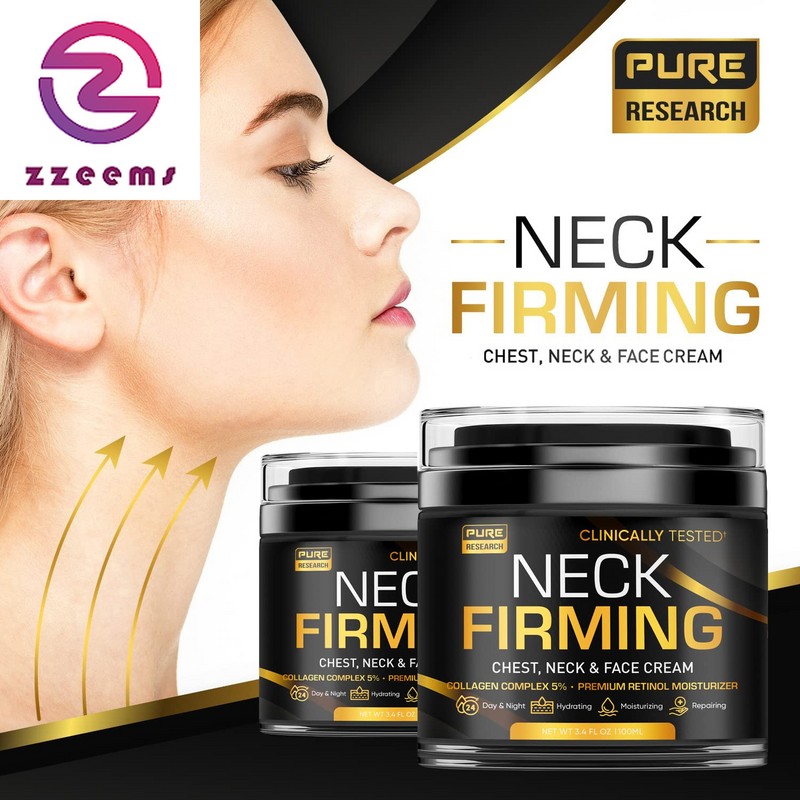 PURE RESEARCH Firming Wrinkle Neck Tightener Double Chin Reducer Cream