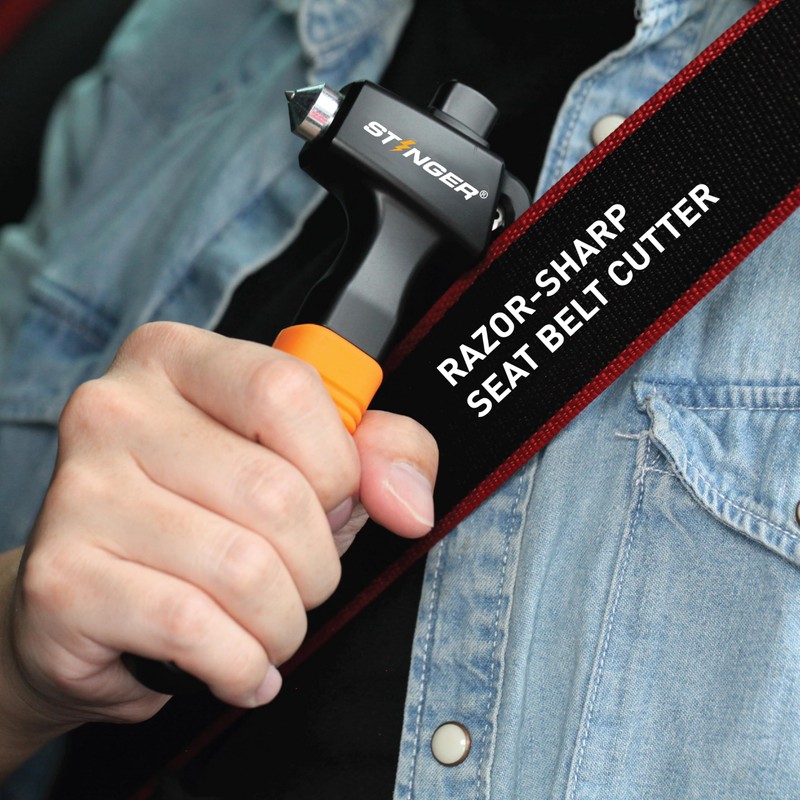 Stinger Super Duty Car Emergency Escape Tool - Hardened Carbon