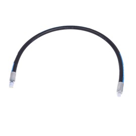 HOLDWELL Straight Blade Angle Hose HYD01810 compatible with Boss Snow Plow 3/8" X 34" 3/8"MP X 1/4"MP