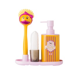 VIGAR Ducks Sink Caddy Set 4 Pieces, Multi Colour, One Size