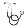 Medical Stethoscope Dual Head Clear Transmission Soft Ear Plugs Stainless
