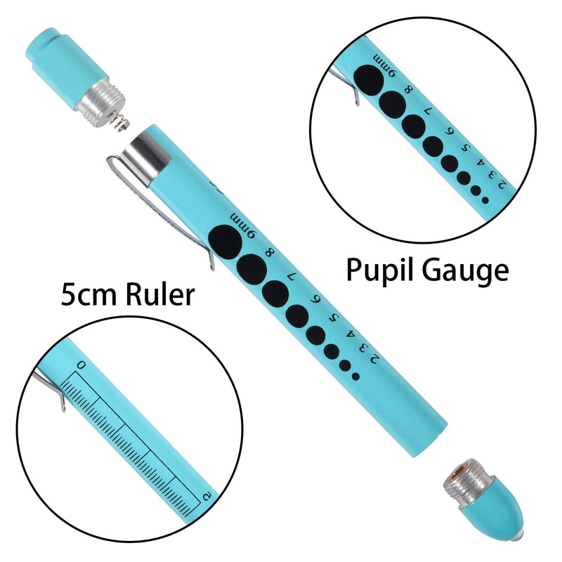 Aokin Medical Pen Light for Nurse Doctor, Reusable LED Medical