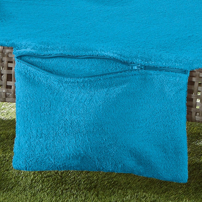 Erwin Müller Terry Towel with Zipped Pockets