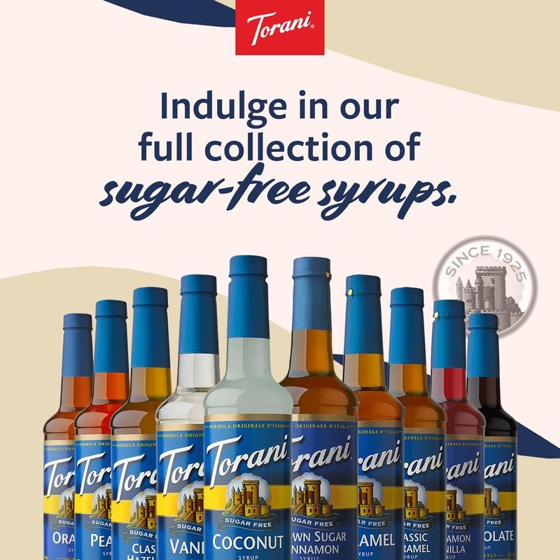 Torani Sugar Free Syrup, Lime Flavoring for Drinks, Zero Calorie,