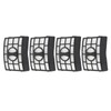 4PCS Vacuum Cleaner Strainer Filter Element Kit for Shark ZU560