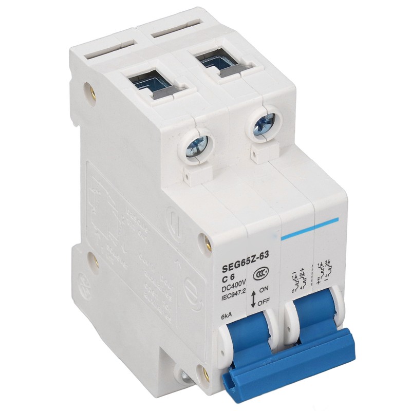 DC Miniature Circuit Breaker 2P 6KA 400V Air Switch for