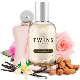 TWINS - Impression by P.D. Delinna - Luxury Perfume For Women - Clean Ingredients, Paraben Free, Cruelty Free, Vegan Spray - Eau De Parfum Spray - Lumière Désirée - Fragrance 1.7 fl. Oz. (50ml)